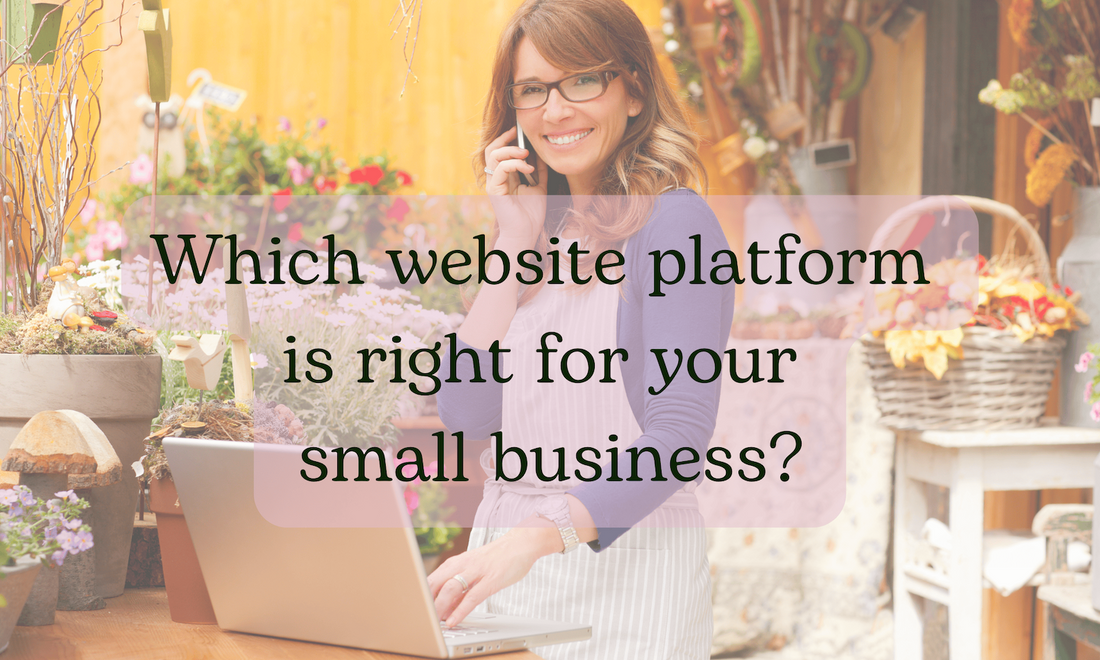 which website platform is right for your small business